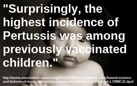 whooping cough in vaccinated