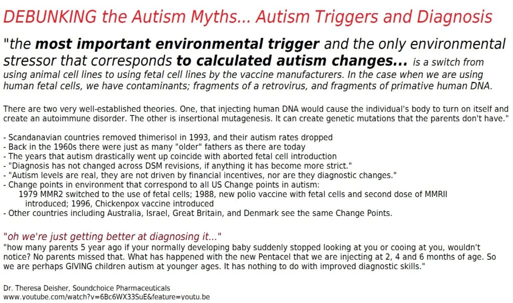 Autism change points diagnosis parental age