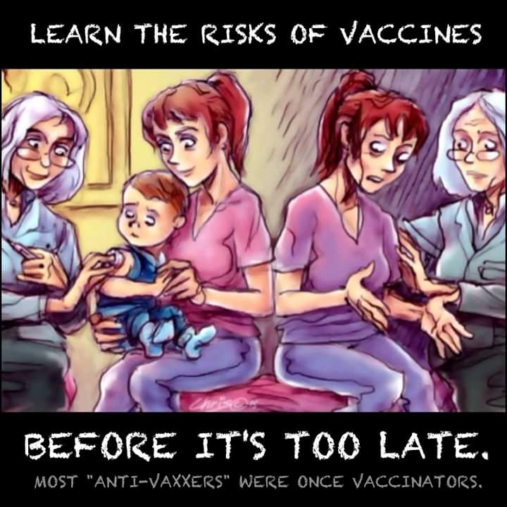 vaxxers were once antivaxxers